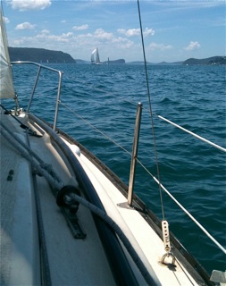 A fine day on Pittwater, Sydney