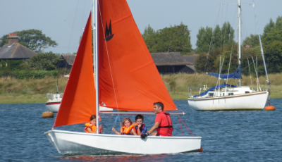 Sailing with my kids