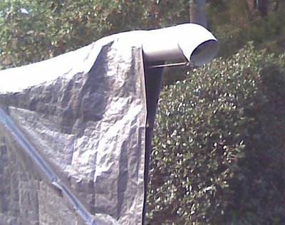 Pipe mast cover