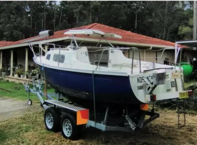 July 2020 Mistress on the stern and Lady Jane on the cabin