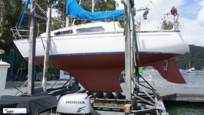 Marauder 27 on slipway