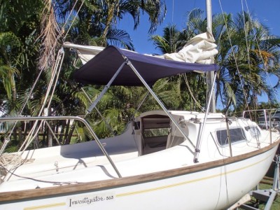 Teria 2 bow-Bimini