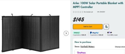 Arlec 100W portable solar blanket mppt controller 2025-08-13 164914.jpg