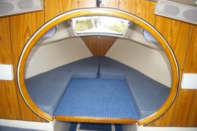 Forward inner cabin area.